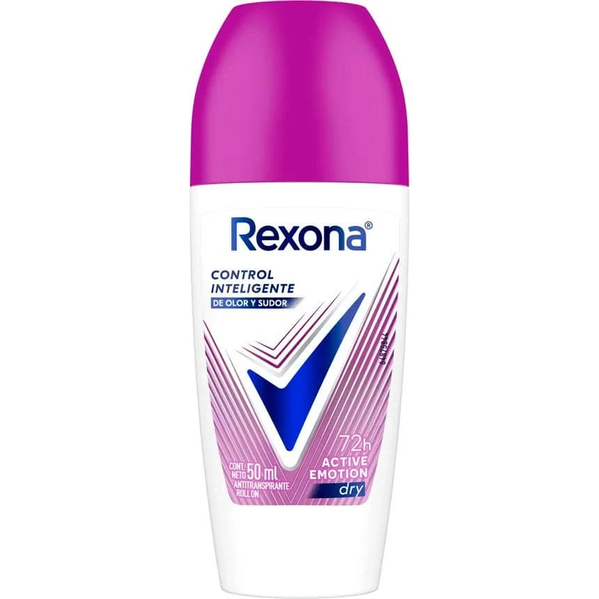 Antitranspirante Roll-On Rexona Active Emotion 50 ml
