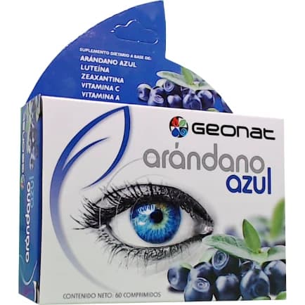 Geonat Arándano Azul x 60 Comprimidos