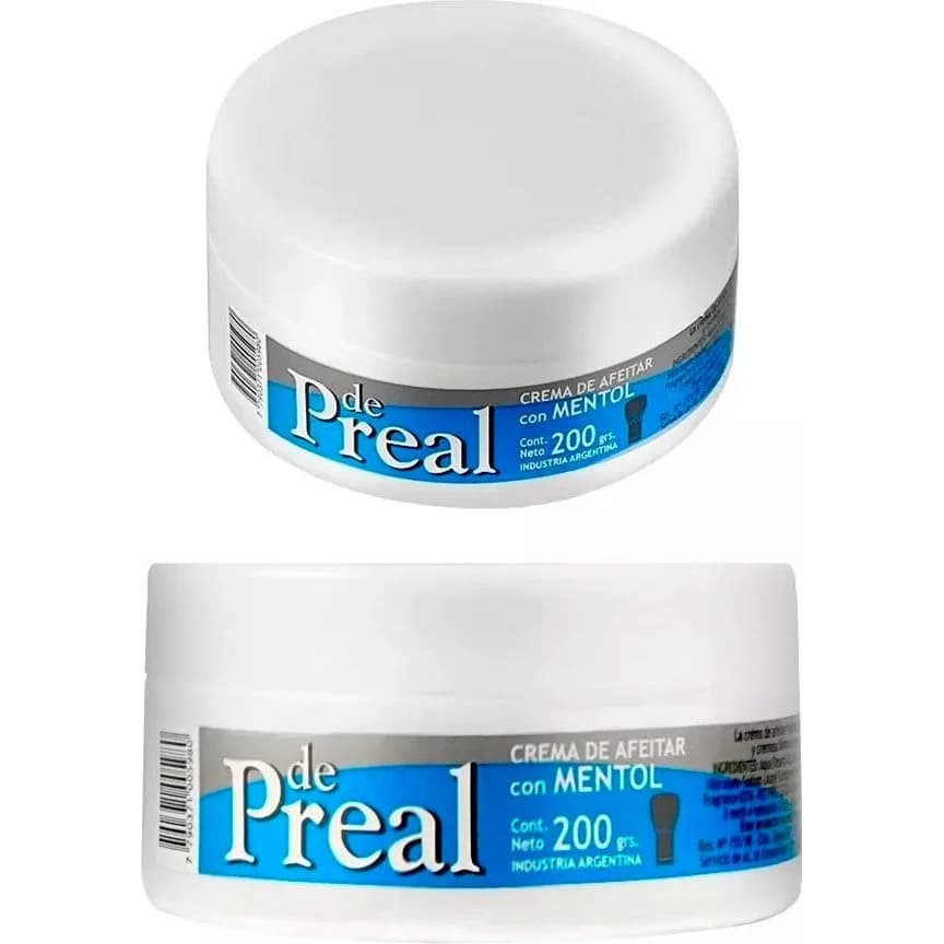 Crema de Afeitar Preal Mentol 200 g