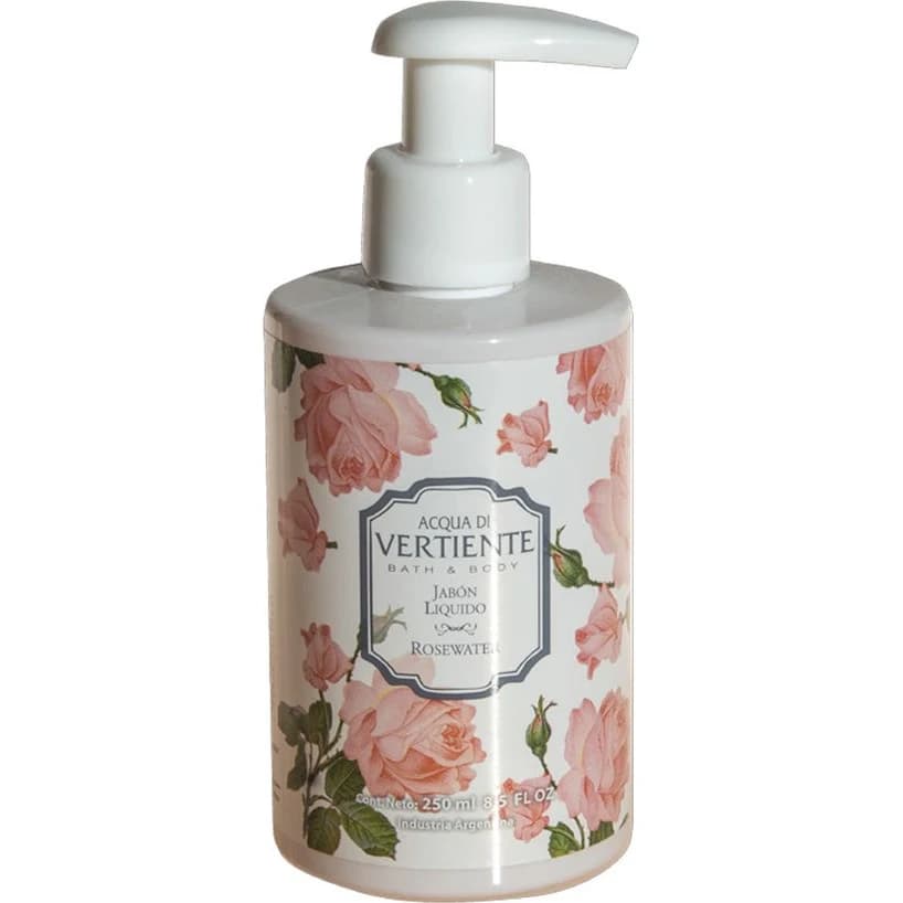 Jabón Líquido Vertiente Rose Water 250 ml