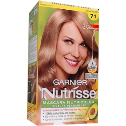 Tintura Capilar Garnier Nutrisse Tono 71 Vainilla