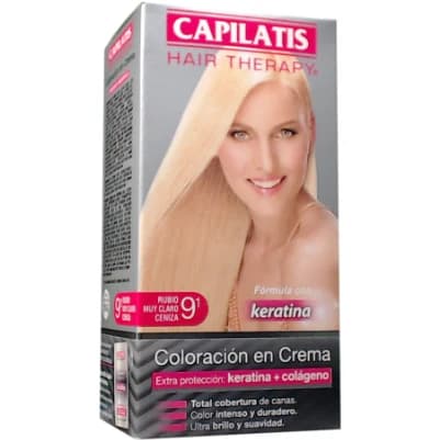 Tintura Capilar en Crema Capilatis Tono 9.1