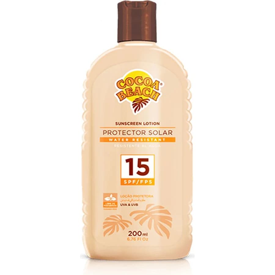 Protector Solar Algabo Cocoa Beach FPS 15 200 ml