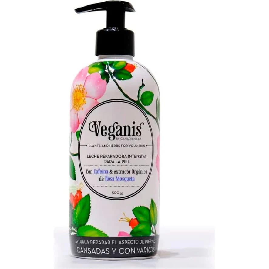 Leche Corporal Reparadora Veganis Reparación Intensiva 500 ml