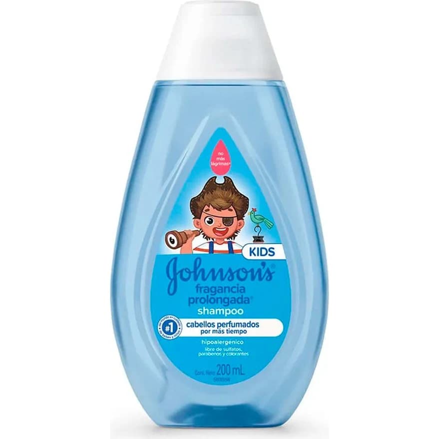 Shampoo Johnson's Baby Fragancia Prolongada 200 ml