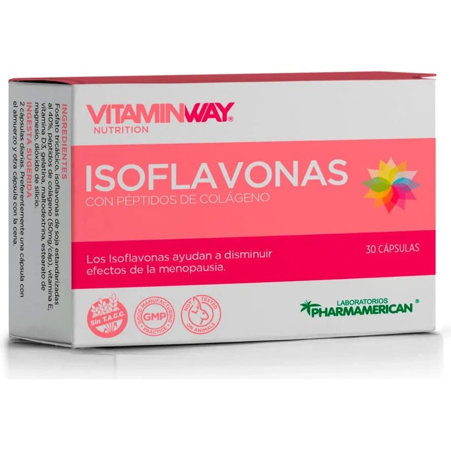 Vitamin Way Isoflavonas 3 Blísters x 10 Cápsulas