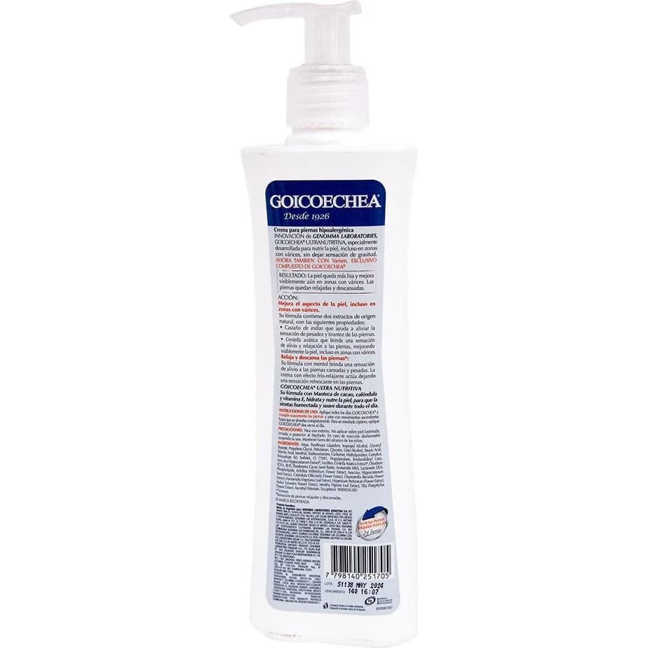 Crema Corporal Goicoechea Ultranutritiva 200 ml