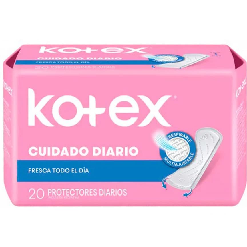 Protectores Diarios Kotex Multiestilo Fresca x20