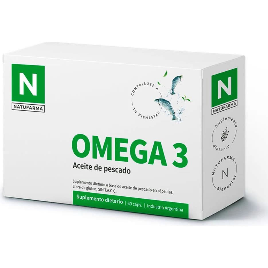 Omega 3 Natufarma 60 Cápsulas