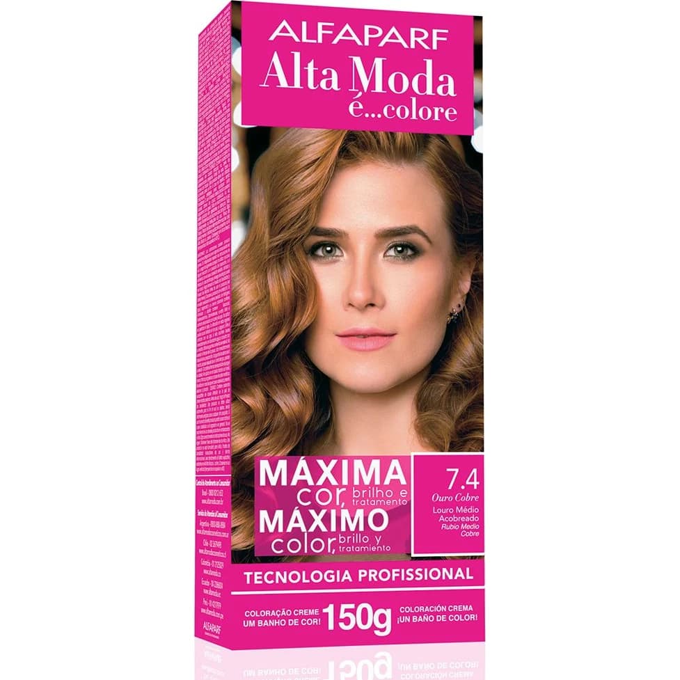 Kit de Coloración Alta Moda Tono 7.4