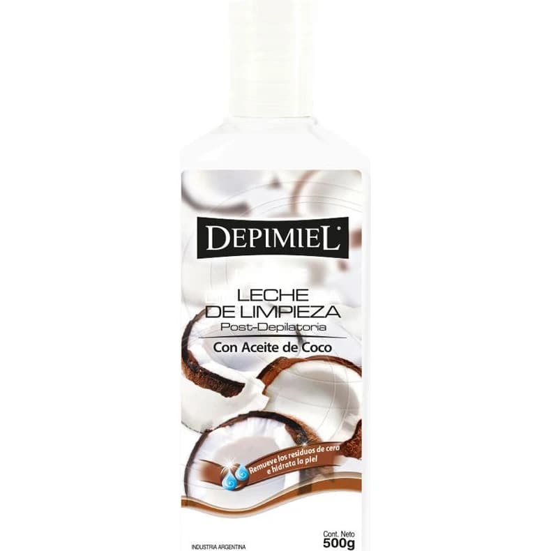 Leche Limpiadora Post Depilación Depimiel 500 ml
