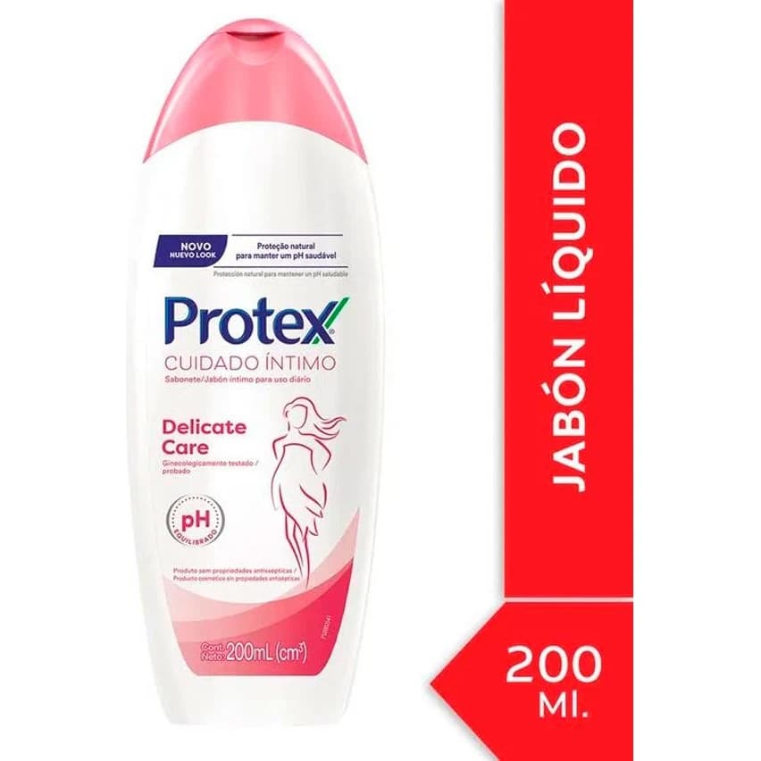 Jabón Líquido Protex Cuidado Íntimo Delicate 200 ml