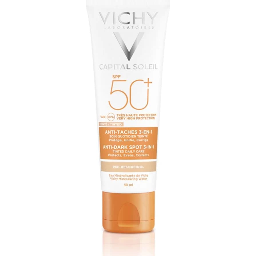 Vichy Ideal Soleil Protector Solar Anti-Manchas 3 En 1 FPS 50 50 ml