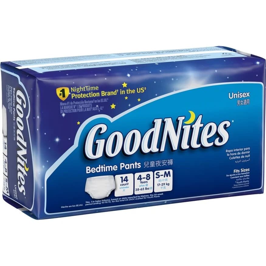 Pañales Pull-Ups GoodNites Talle S-M x14