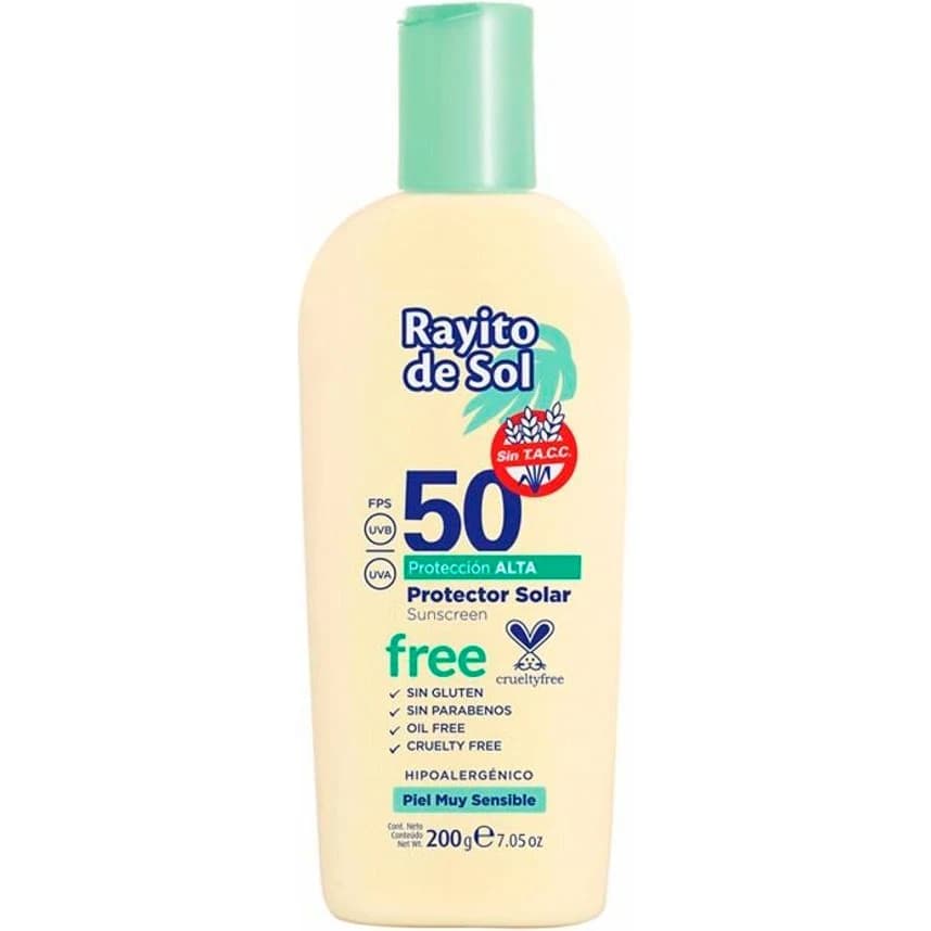 Protector Solar FPS 50 Rayito de Sol 200 g