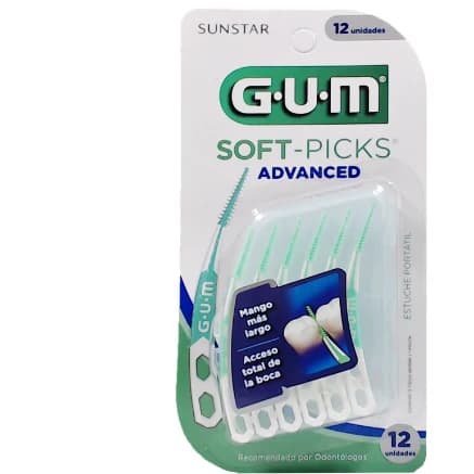 Palillos Dentales GUM Soft-Pick 650 x12