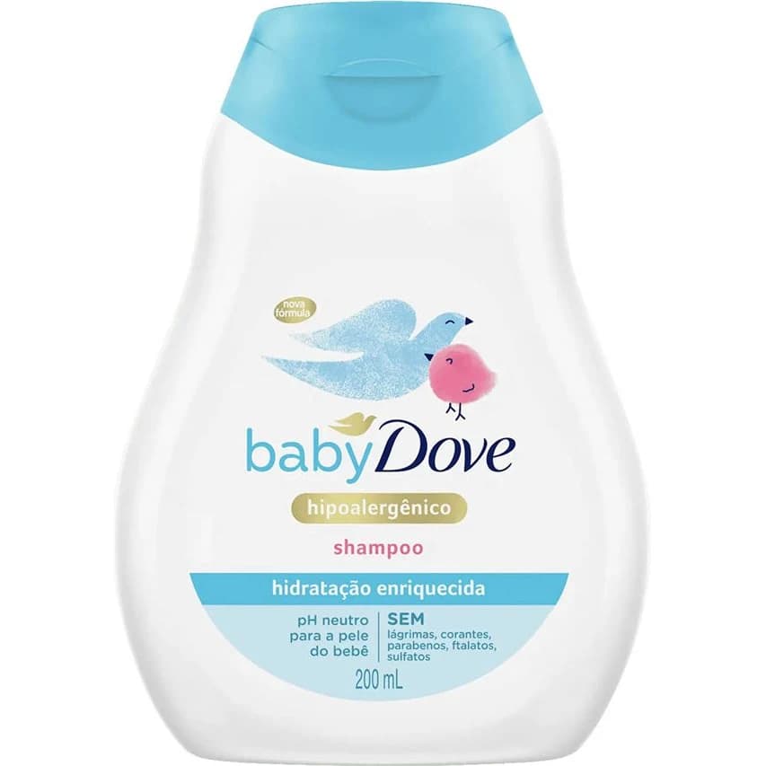 Shampoo Dove Baby Humectación Enriquecida 200 ml
