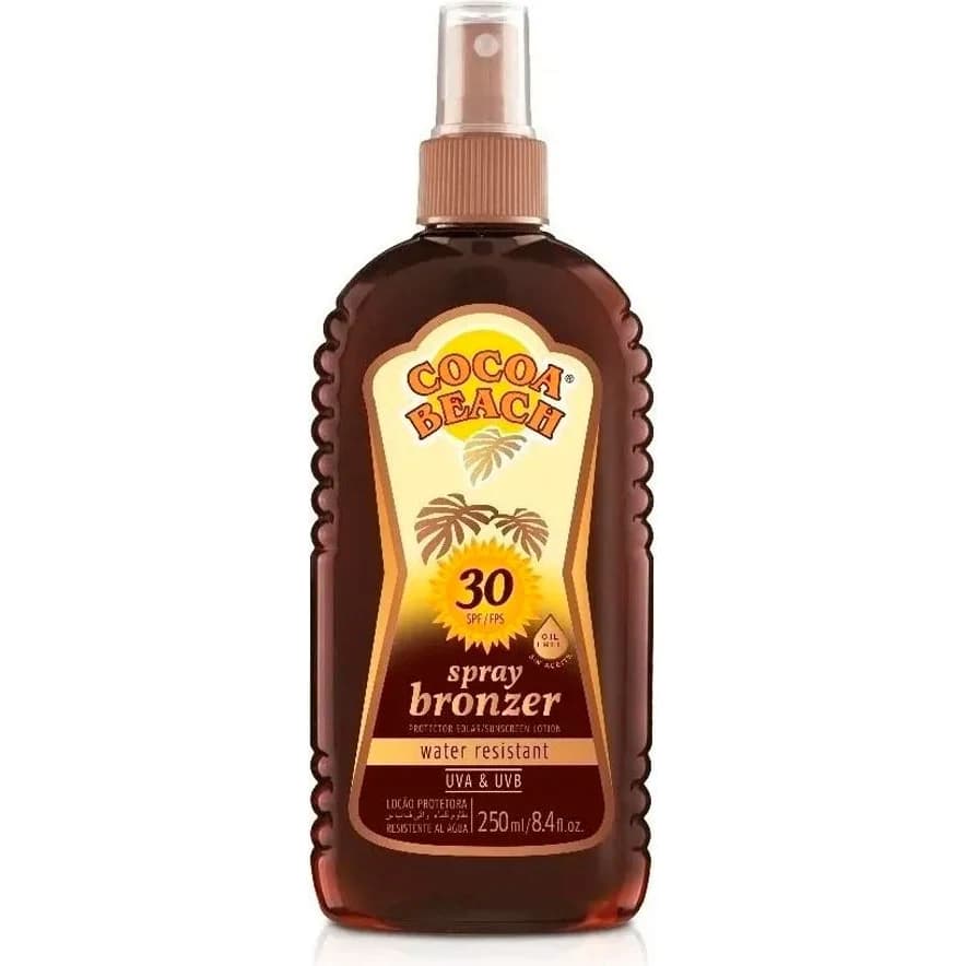Protector Solar Cocoa Beach FPS 30 Spray Bronceador 250 ml