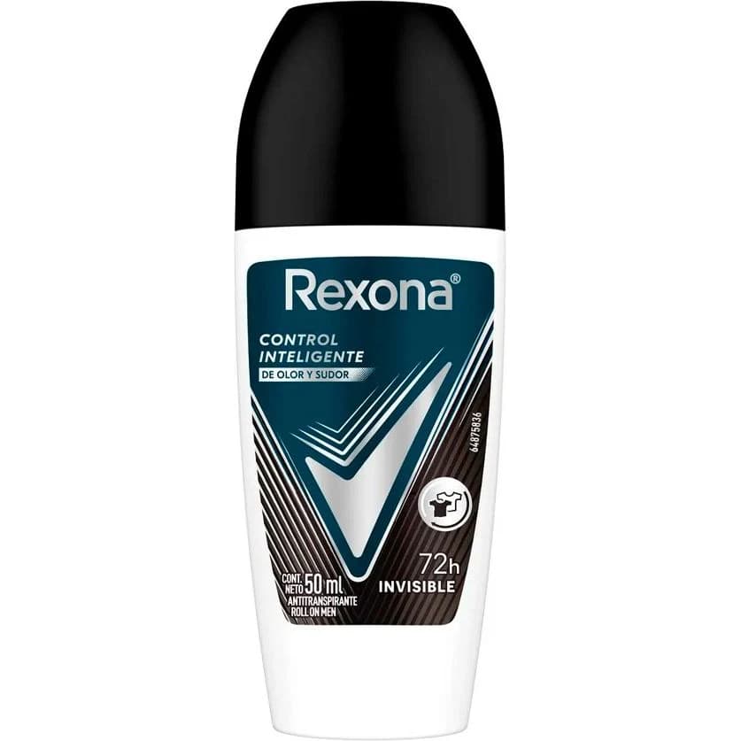 Desodorante Roll-On Rexona Invisible Men 50 ml