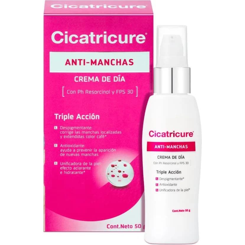 Crema Facial Cicatricure Antimanchas Día FPS 30 50 g