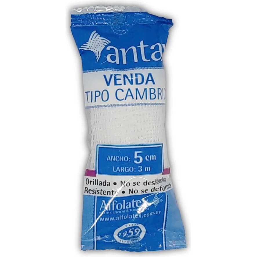 Venda Cambric Antar 5 cm x 3 m