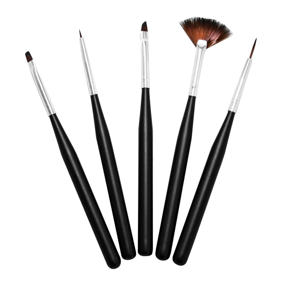 Set de 5 Pinceles para Nail Art Jessamy