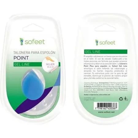 Talonera Pantymed Espuma Azul Talle M