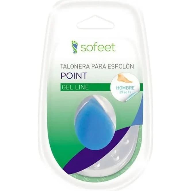 Talonera Pantymed de Espuma Azul