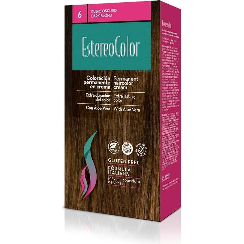 Kit de Coloración Estereocolor Plumari Tono 6