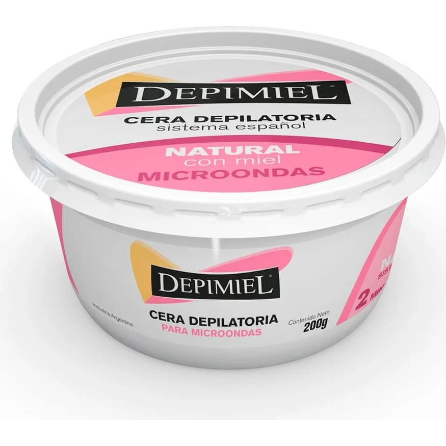 Cera Depilatoria Depimiel Natural Microondas 200 g
