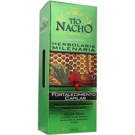 Shampoo Tío Nacho Herbolaria Milenaria 200 ml