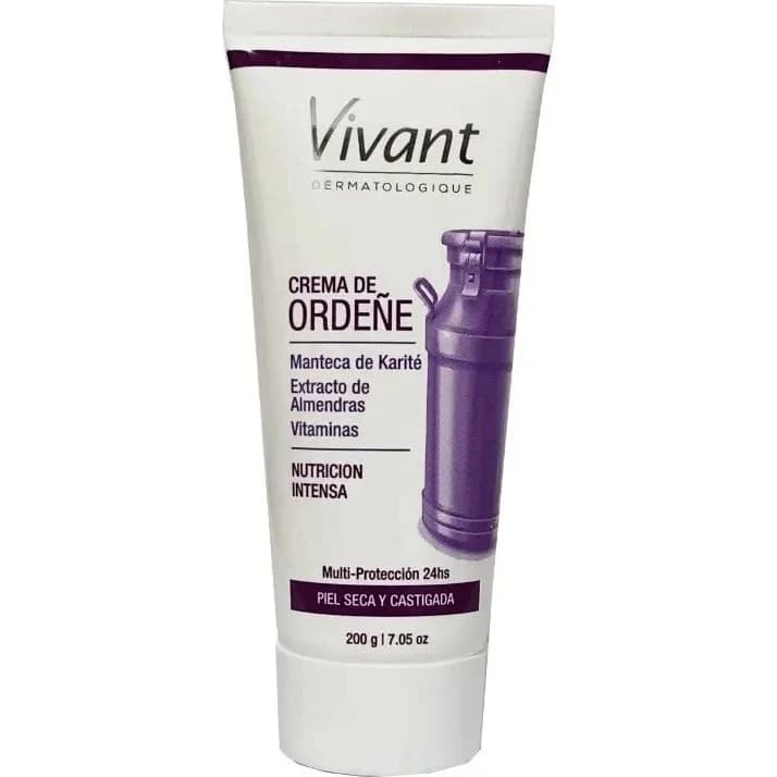 Crema Corporal Vivant Ordeñe Nutrición Intensa 200 g