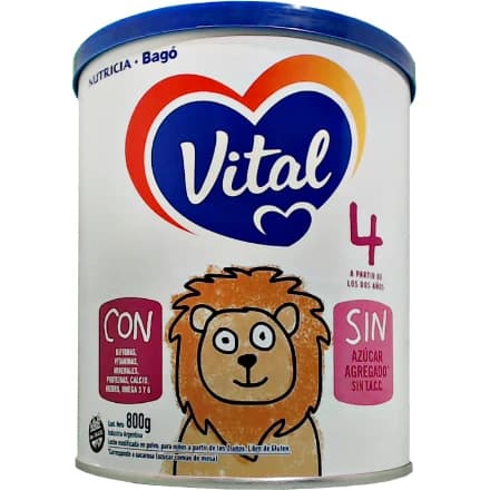Fórmula Infantil Vital 4 NF Lata 800 g
