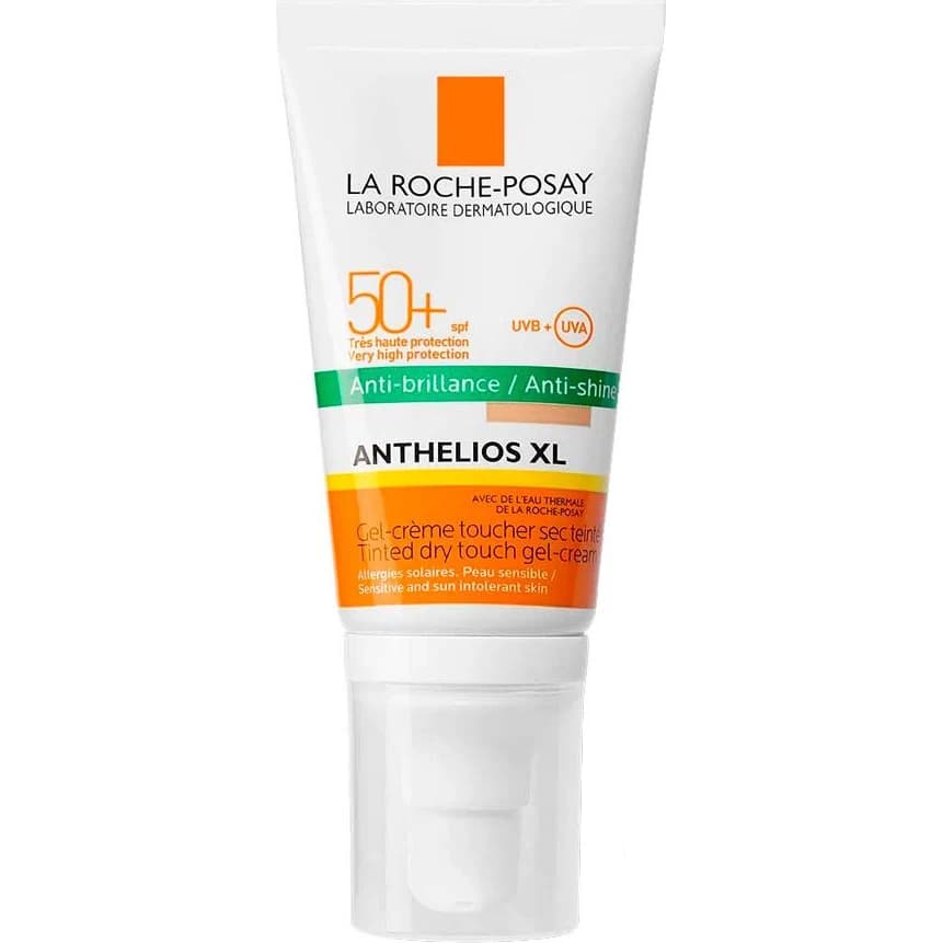 Protector Solar La Roche-Posay Anthelios Gel-Crema Toque Seco Con Color FPS 50+ 50 ml