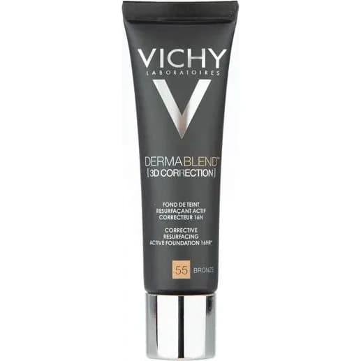 Base de Maquillaje Vichy Dermablend Fluid Corrector Tono 55