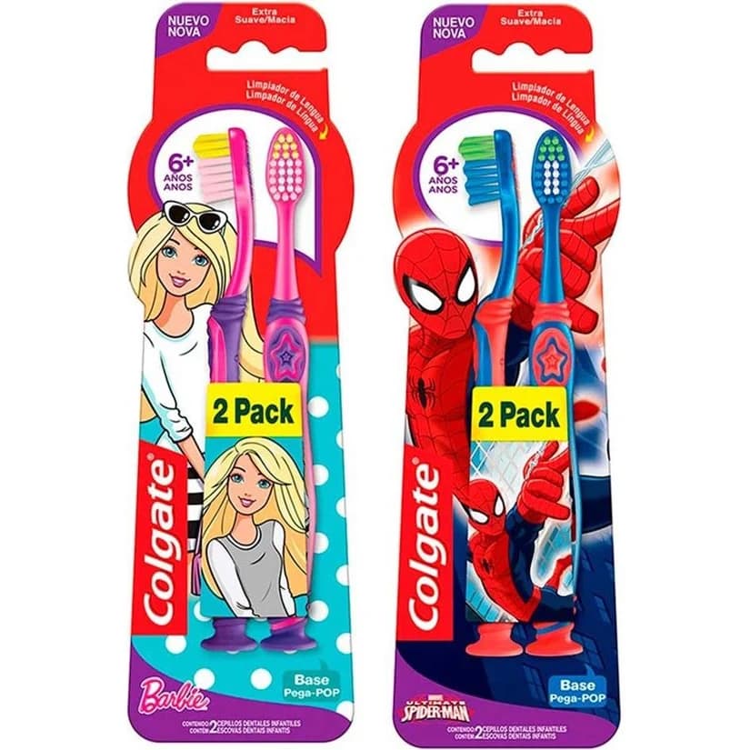 Cepillo de Dientes Colgate Ultimate Barbie Pack x2