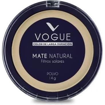 Polvo Compacto Vogue Rostro Mate Natural
