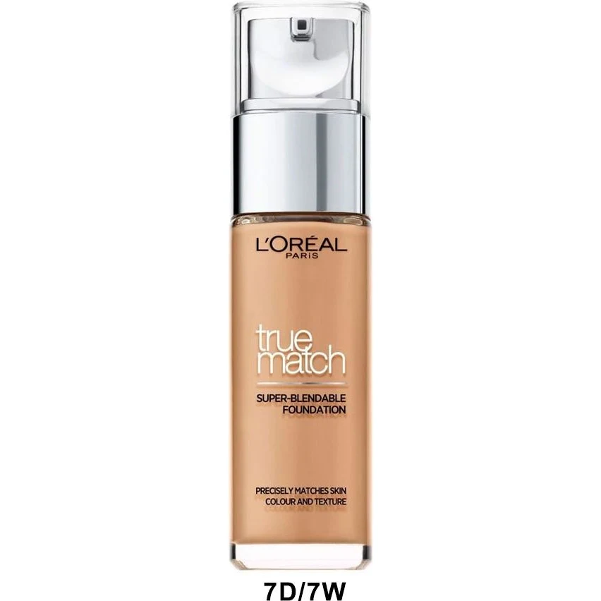 Base de Maquillaje L'Oréal True Match Tono D7
