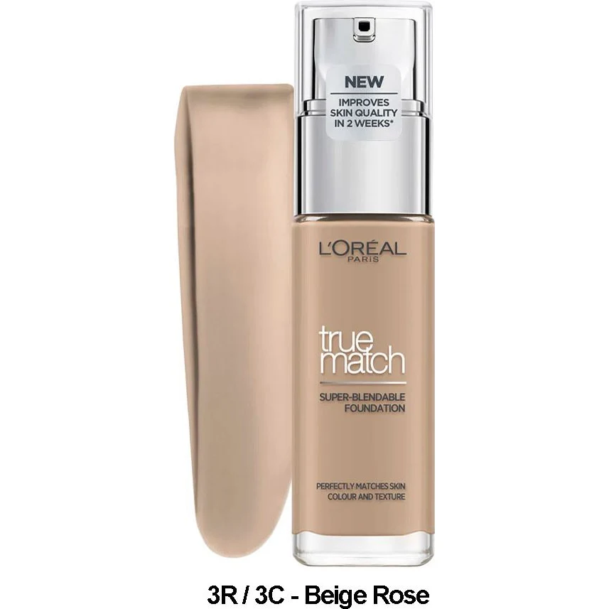 Base de Maquillaje L'Oréal True Match Tono R3