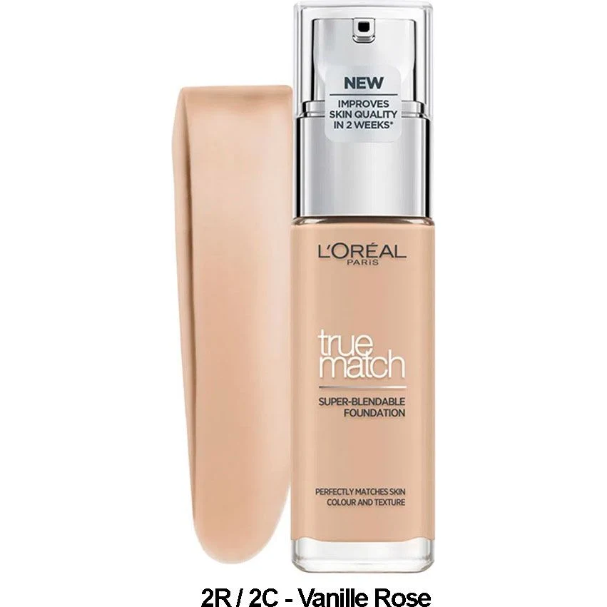 Base de Maquillaje L'Oréal True Match Tono R2