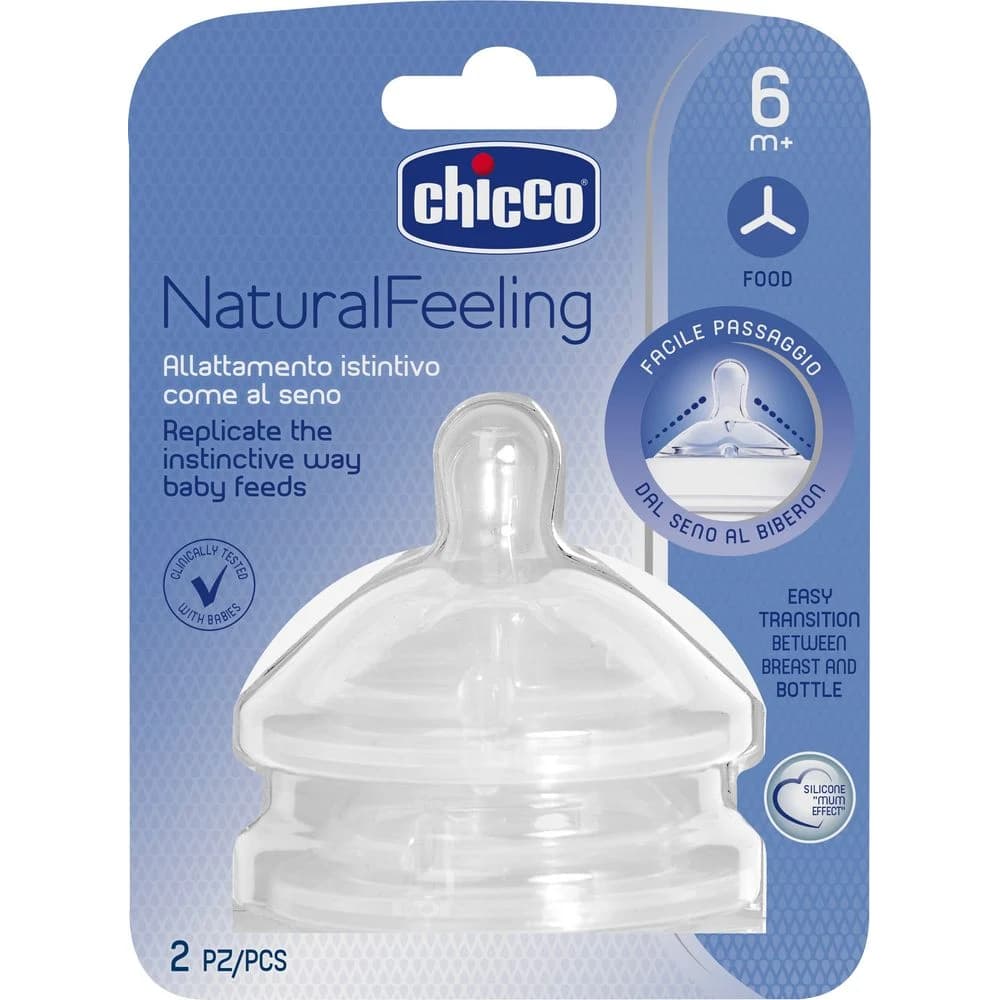 Tetina Chicco Natural Feeling 6M+