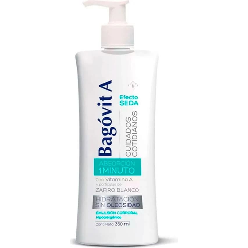 Crema Corporal Bagóvit A Cuidado Cotidiano Seda 350 g