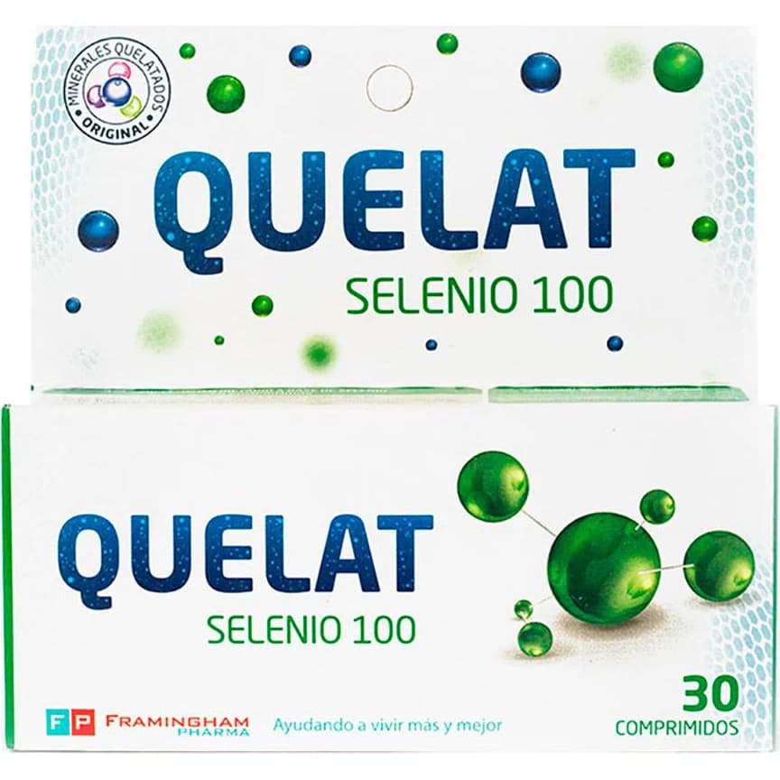 Quelat Selenio 100 x 30 Comprimidos