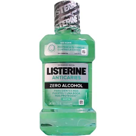 Enjuague Bucal Listerine Zero Anticaries 250 ml