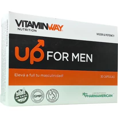 Vitamin Way Up For Men 3 Blísteres x 10 Cápsulas