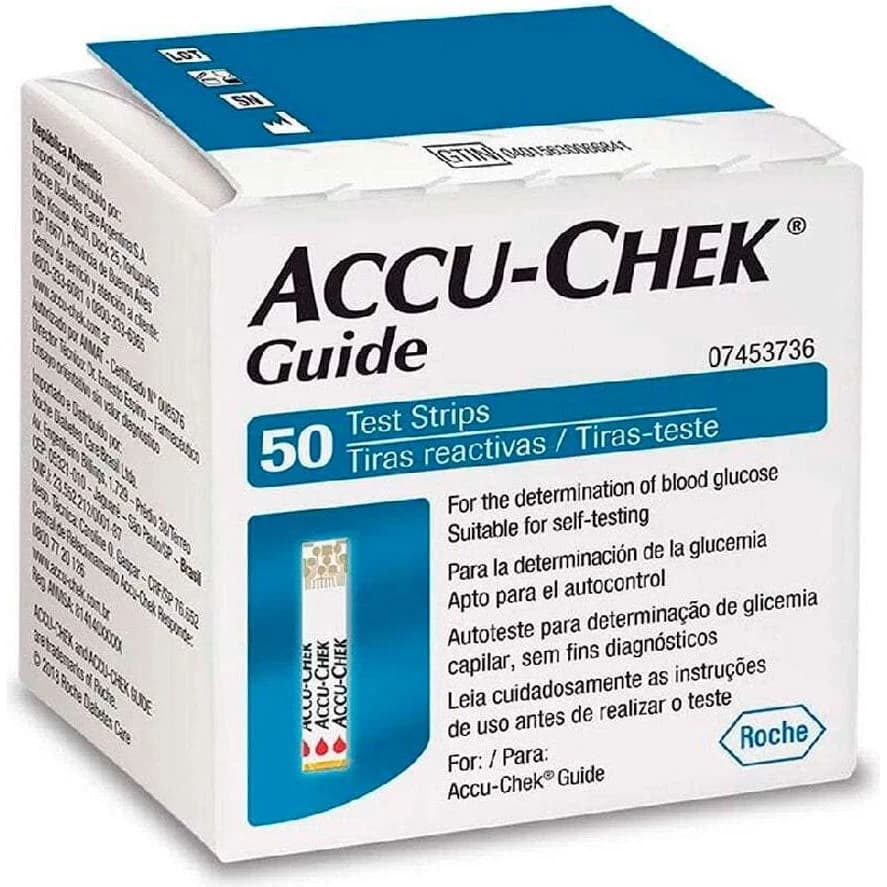 Tiras Reactivas Accu-Chek Guide x50