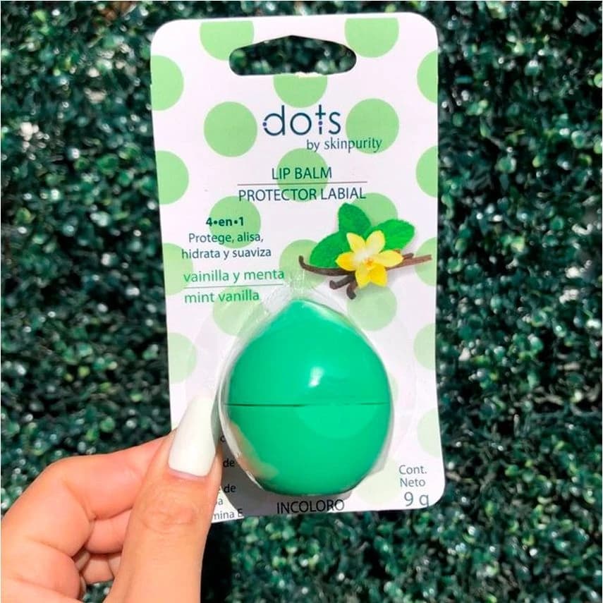 Lip Balm Dots Vainilla & Menta 9 g