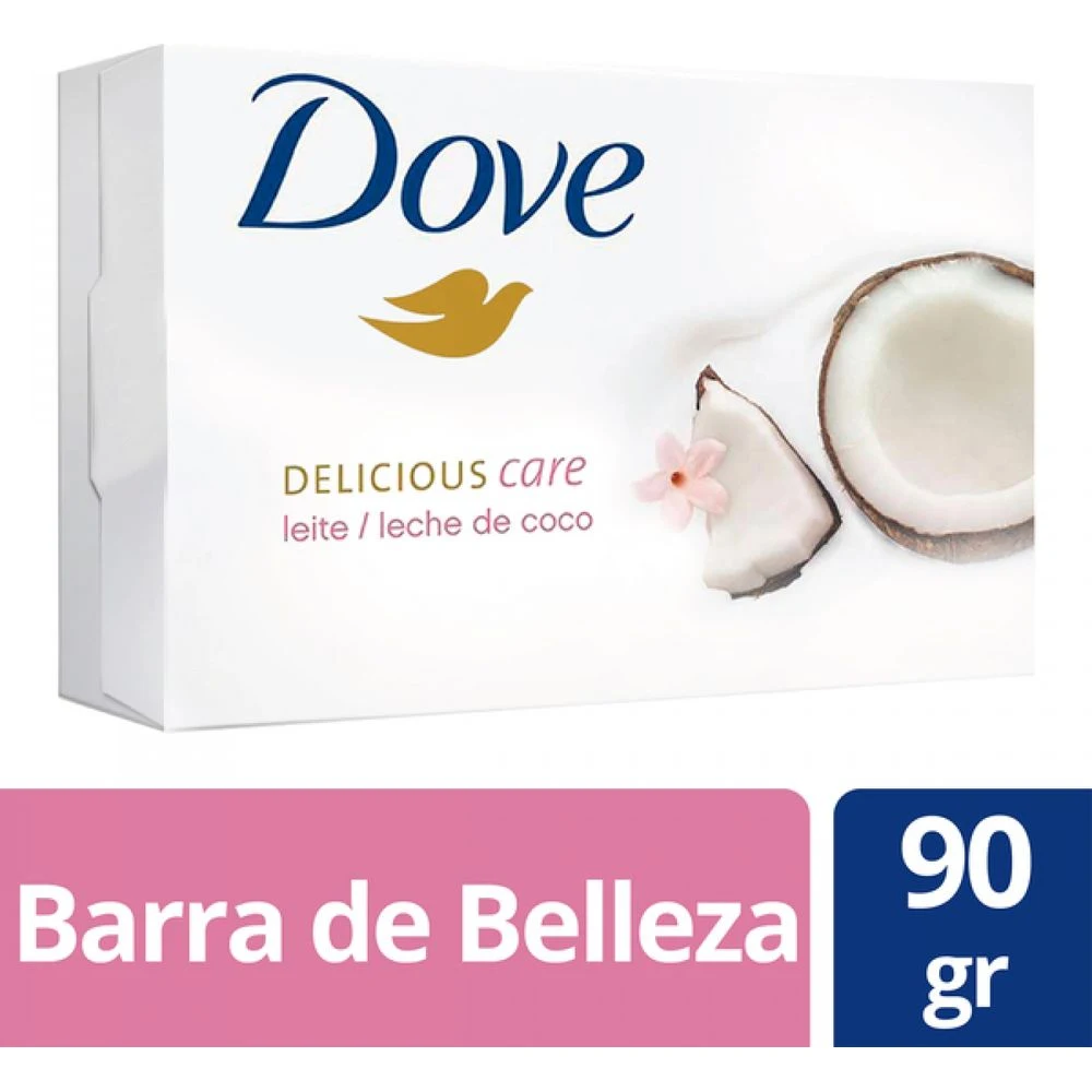 Jabón Dove Leche de Coco 90 g