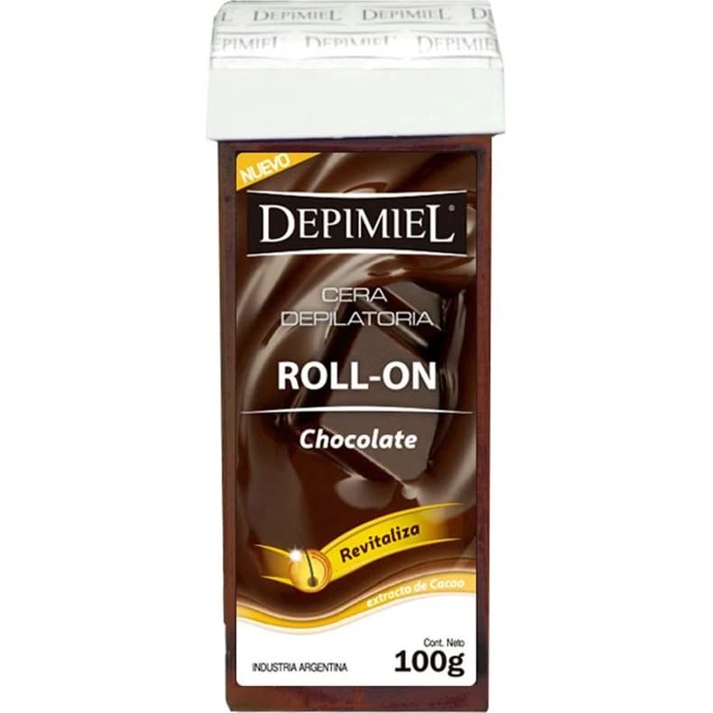 Cera Depilatoria Roll-On Depimiel Chocolate 100 g