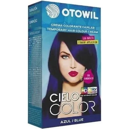 Tintura Capilar Otowil Cielo Azul 47 g x 6 Unidades